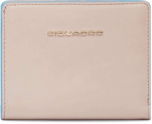 Кошелек женский Piquadro Blue Square, кожа натуральная, пудровый [pd6660b2r/ro2]